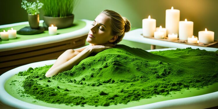 Algenpackung Wellness