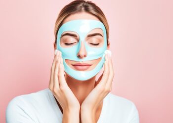 Gesichtsmaske Anwendung