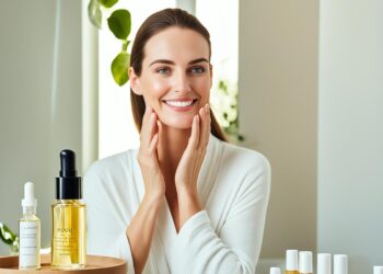 Gesichtspflege mit Gesichtsöl