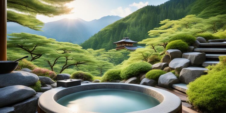 traditionelles japanisches Bad