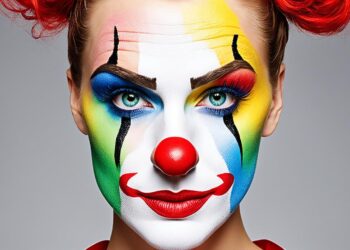 Clown-Make-up erstellen