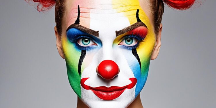 Clown-Make-up erstellen