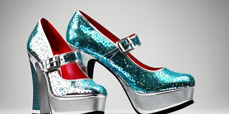 Disco-Ära Plateau-Schuhe