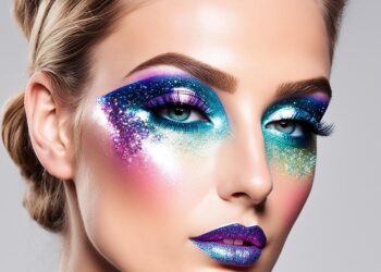 Festival-Glitter-Look