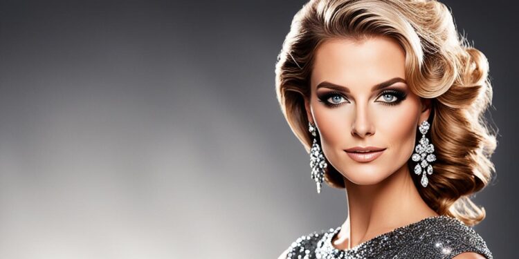 Glamouröser Auftritt