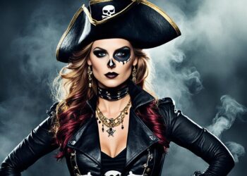 Kostüm-Make-up für Karneval