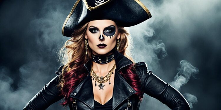 Kostüm-Make-up für Karneval