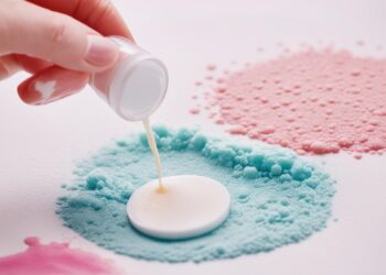 Make-up-Flecken entfernen