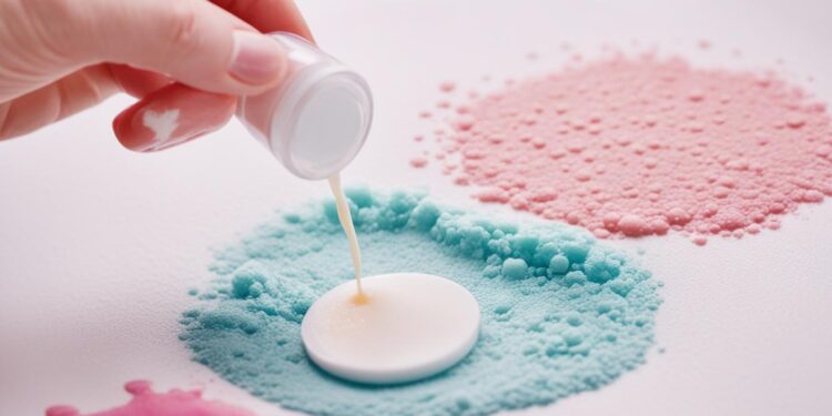 Make-up-Flecken entfernen