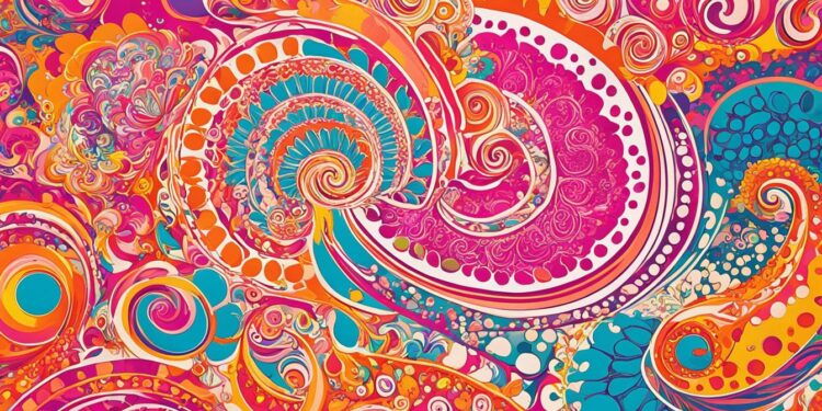 Psychedelische Muster