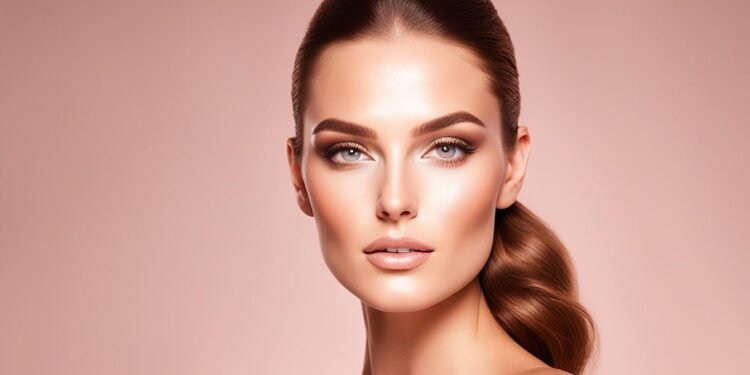 Strahlender Glow Make-up