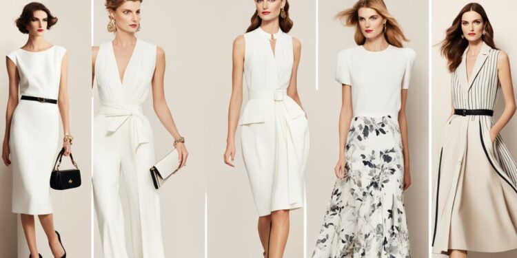 Eleganz der französischen Mode