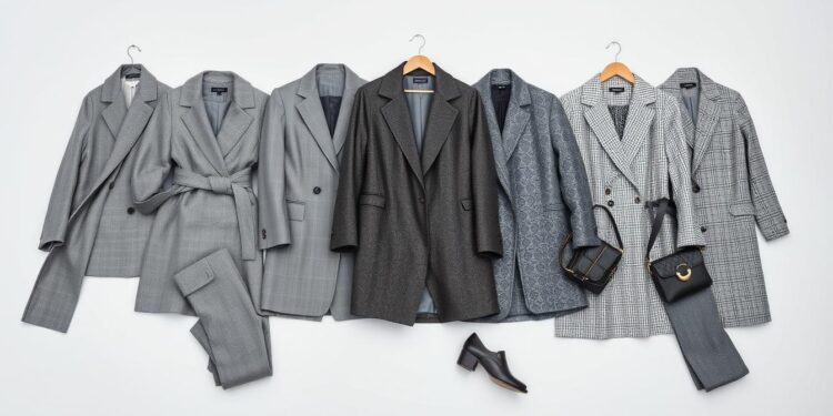 Grautöne in der Mode