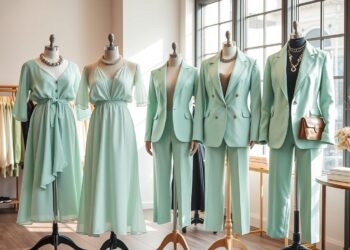 Mintgrün Outfit Kombination